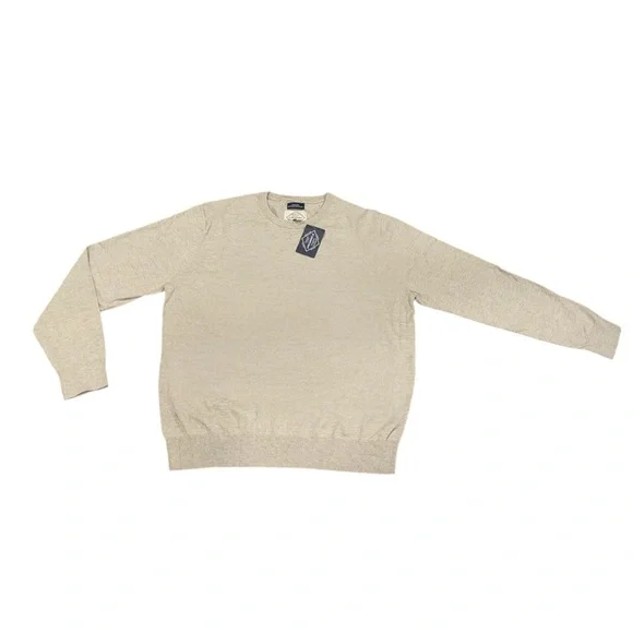 NWT St. John’s Bay Crew Neck Long Sleeve Pullover Sweater Stone Heather XL - Picture 3 of 8